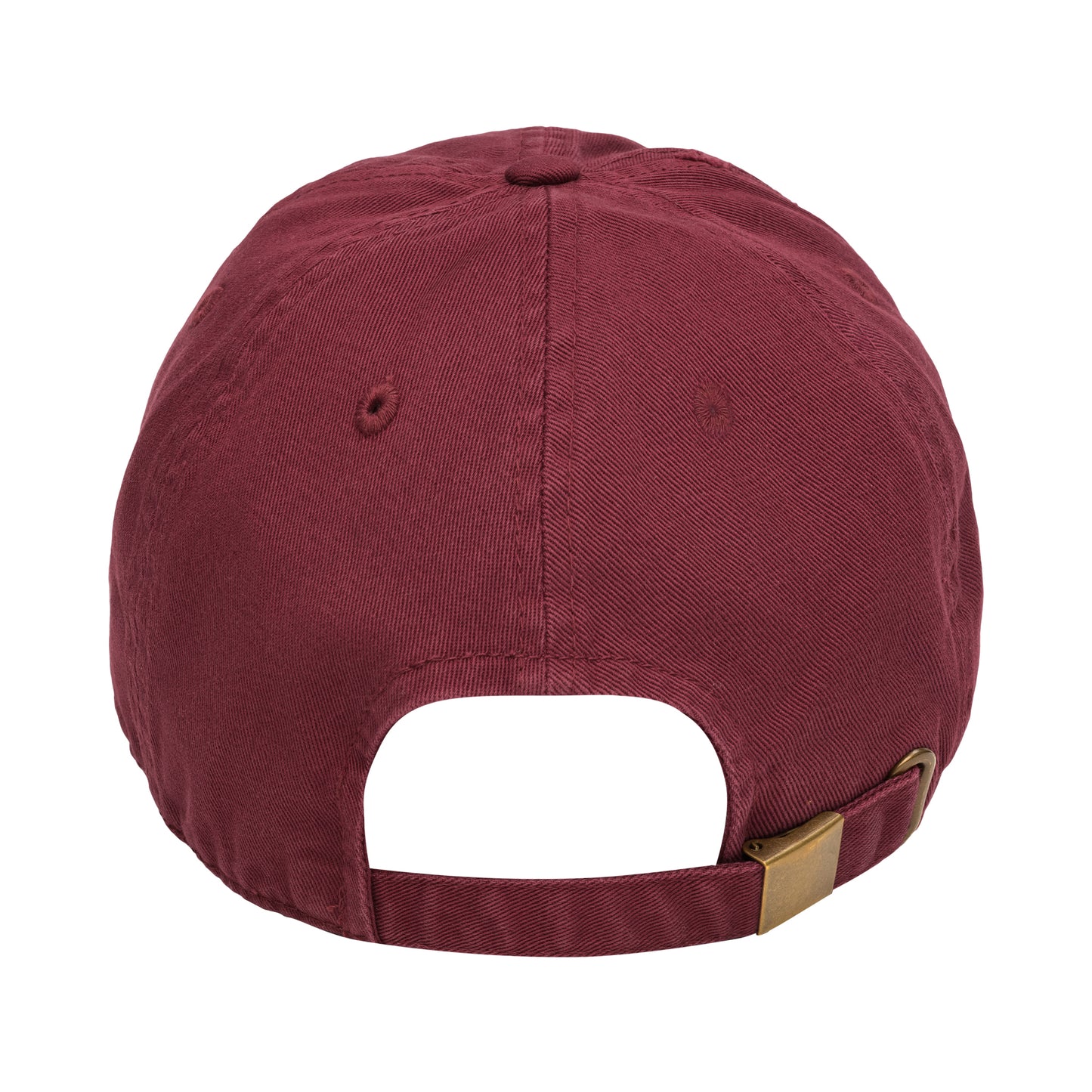 THE DISTRESSED CAP MAROON WITH BROWN