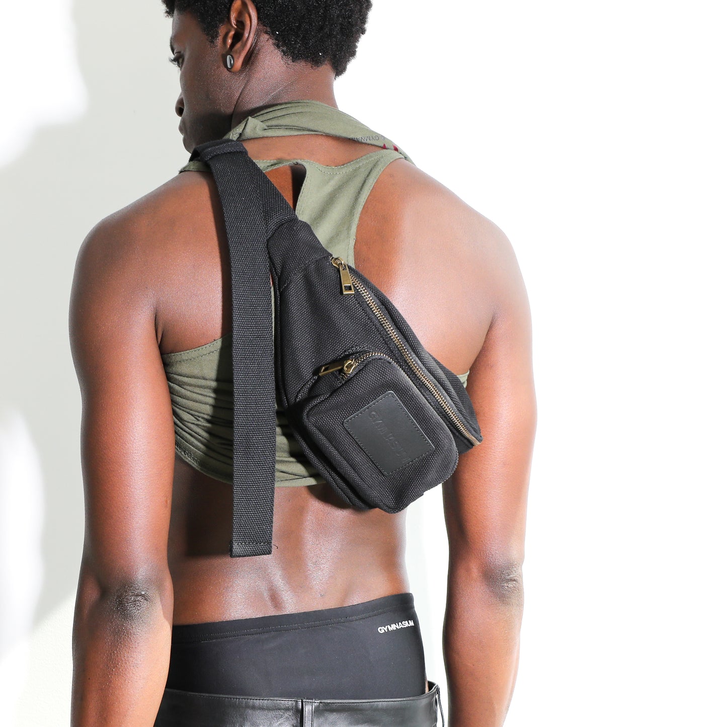 THE BODY BELT BAG BLACK WITH BLACK