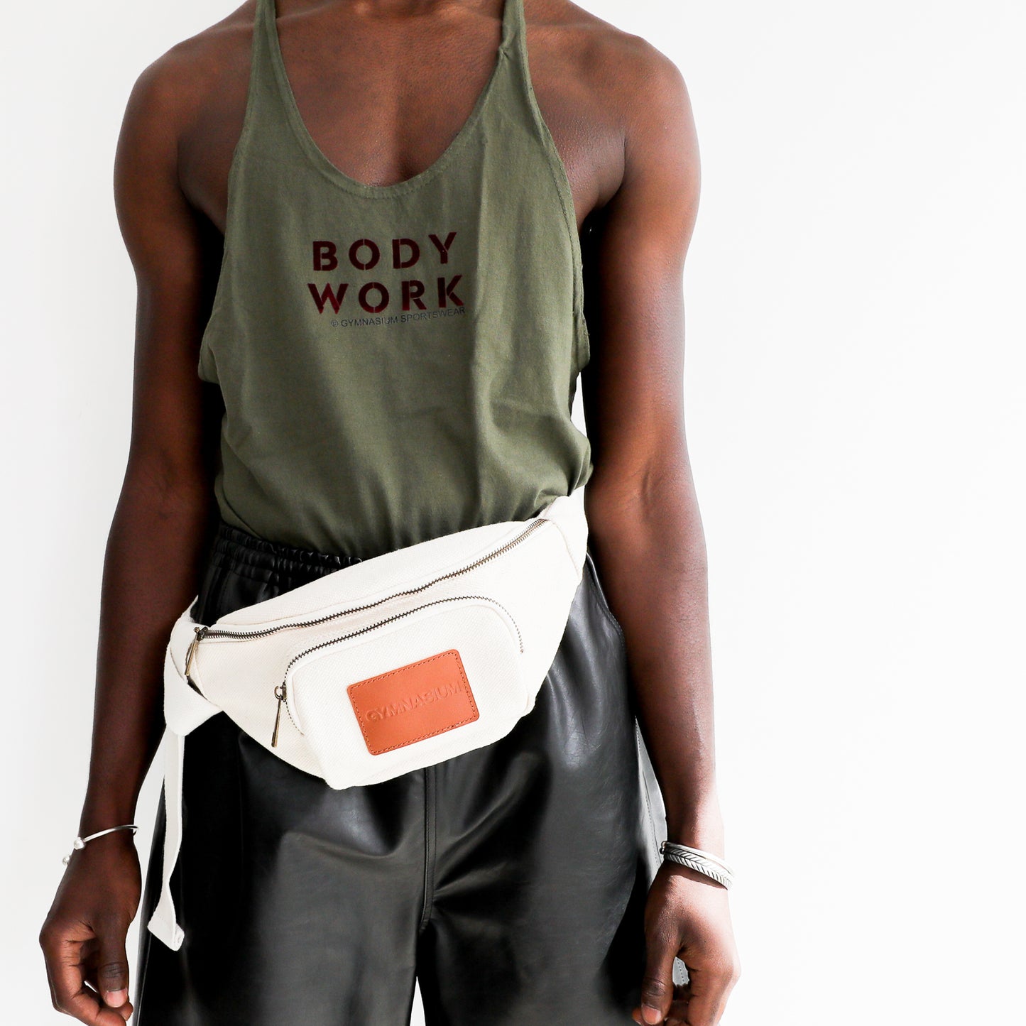 THE BODY WORK STRINGER TANK ARMY GREEN