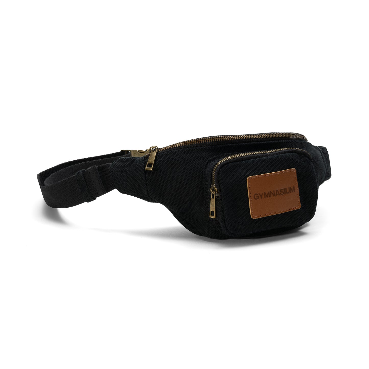 THE BODY BELT BAG BLACK WITH BROWN