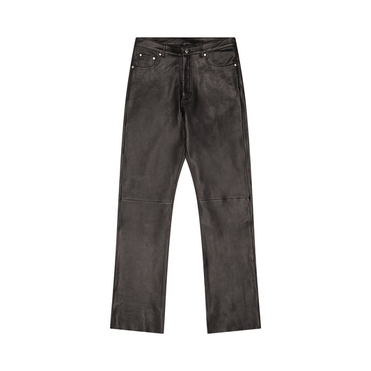 THE LEATHER FIVE POCKET JEAN