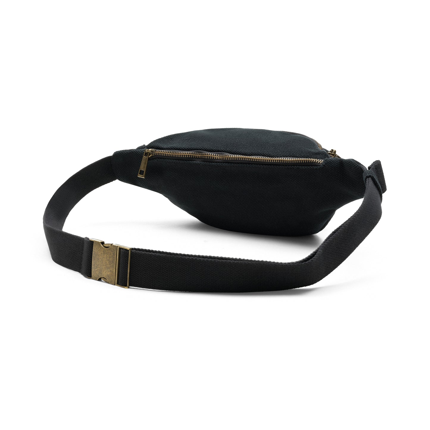 THE BODY BELT BAG BLACK WITH BROWN